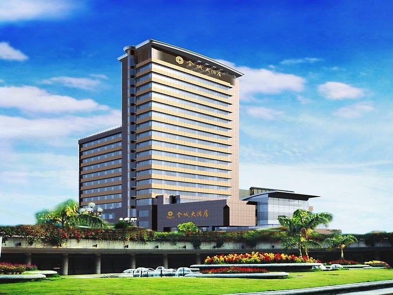 Golden City Hotel Foshan Exteriör bild